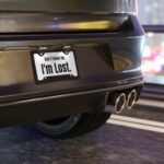 Don't Follow Me I'm Lost Vanity Plate