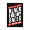 Black Friday Sales Matte Vertical Posters