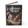 Grandma's Recipes Hardcover Journal, Cooking Journal, Recipe Book, Gift for Foodies, Kitchen Notebook, Family Cookbook
