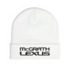 McGrath Lexus Embroidered Knit Beanie, Winter Hat, Personalized Gift, Fashion Accessory, Unisex Beanie, Cozy Headwear
