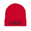 McGrath Lexus Embroidered Knit Beanie, Winter Hat, Personalized Gift, Fashion Accessory, Unisex Beanie, Cozy Headwear