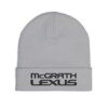 McGrath Lexus Embroidered Knit Beanie, Winter Hat, Personalized Gift, Fashion Accessory, Unisex Beanie, Cozy Headwear